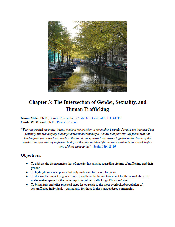 Hands that Heal Chapter 5 Traffi cking in Children